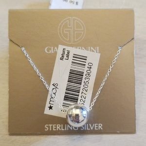 Sterling Silver Beaded Necklace